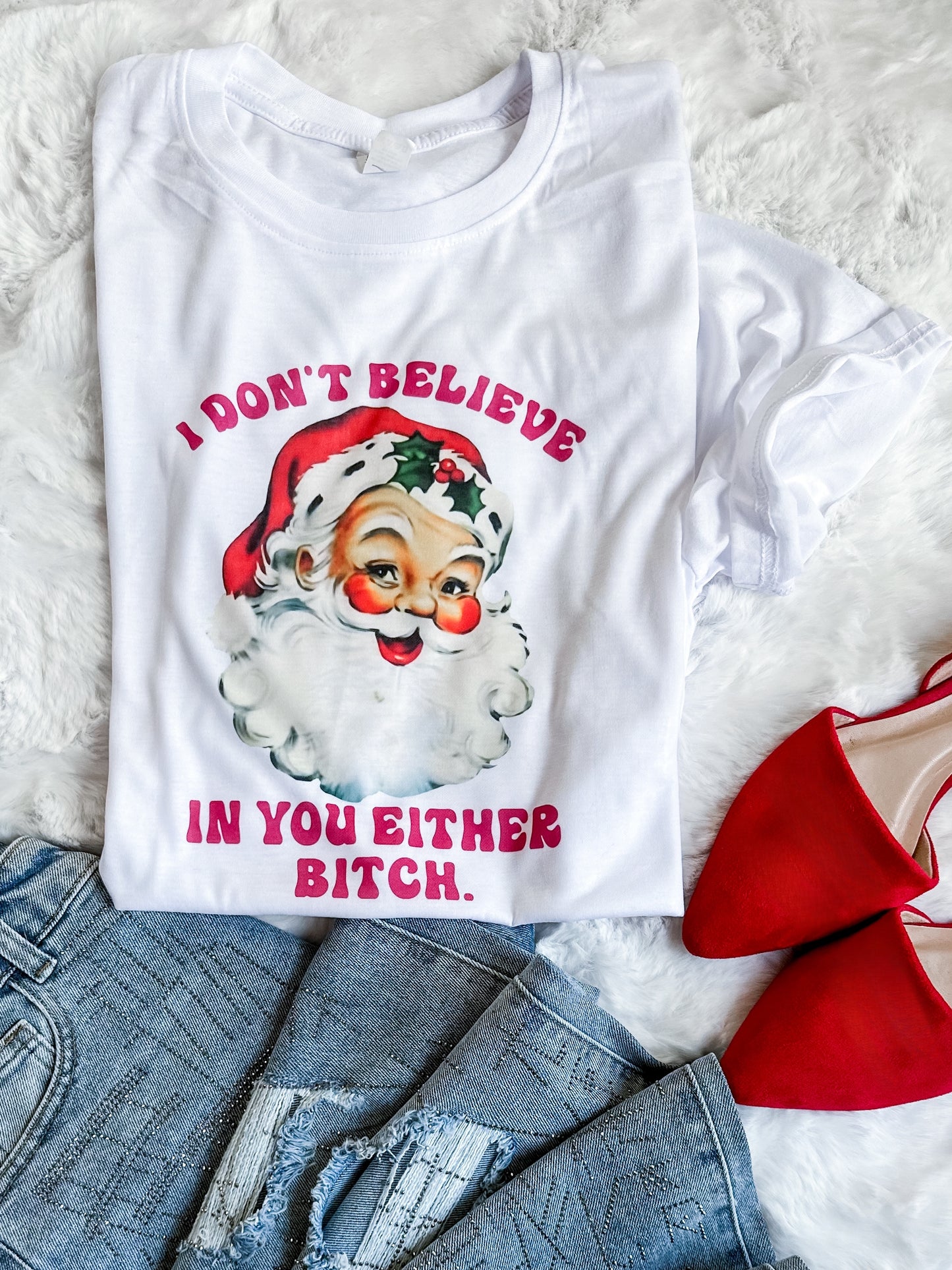 Naughty Santa Tee