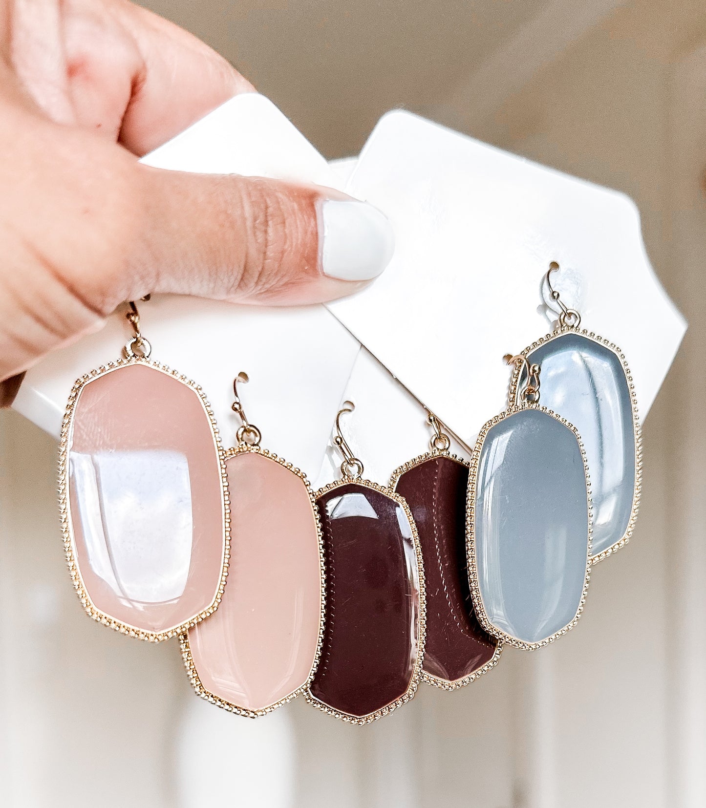 Oval Earrings