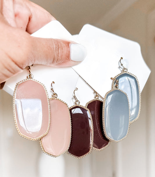 Oval Earrings