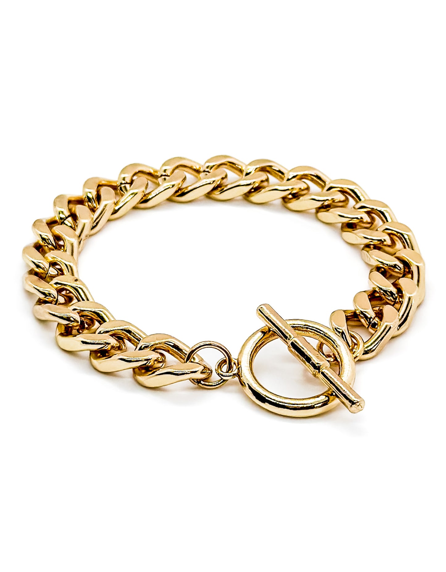 Golden Wish-Chain Bracelet