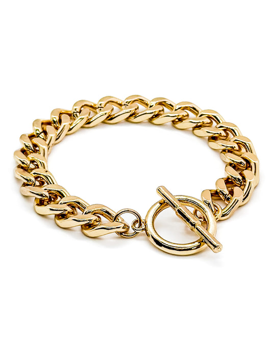 Golden Wish-Chain Bracelet