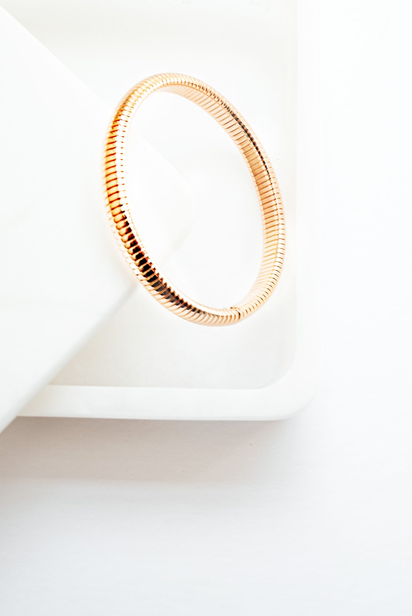 Gold Cobra Flexible Bracelet