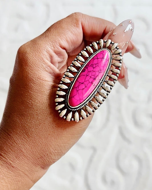Oversized Oval Ring