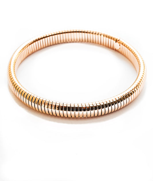 Gold Cobra Flexible Bracelet