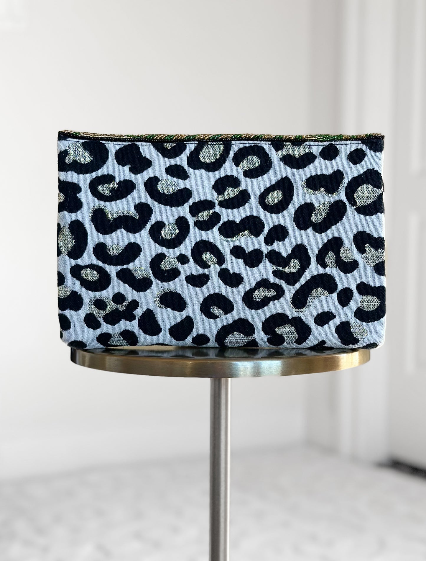 Jungle Beaded Clutch Purse