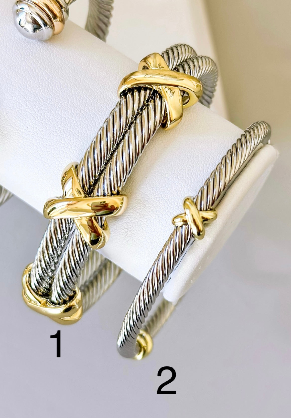 X Cable Bracelet