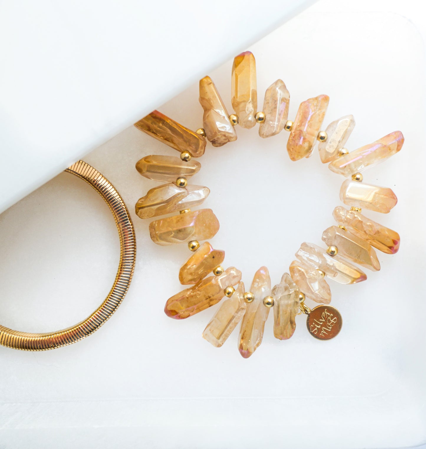 Honey Quartz Bracelet
