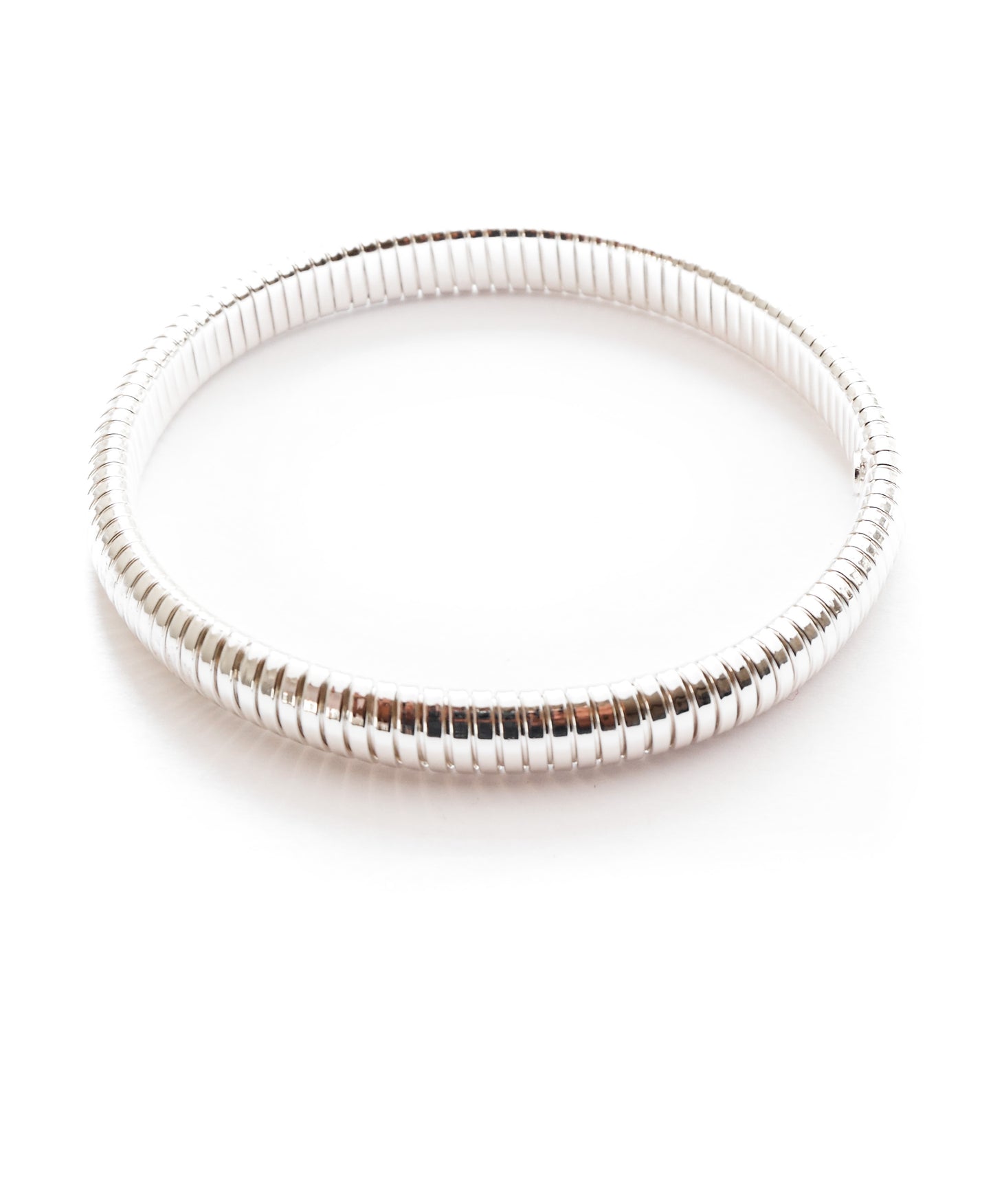 Silver Cobra Flexible Bracelet