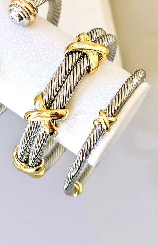 X Cable Bracelet