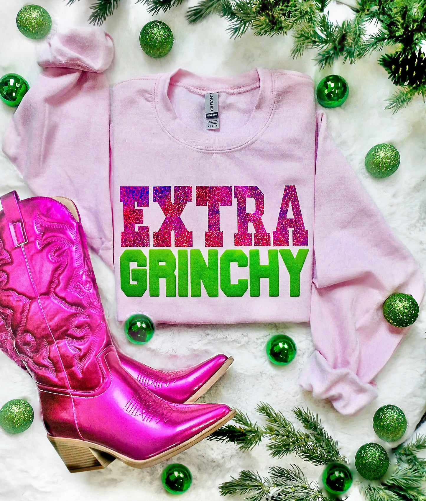 “Extra Grinchy” Women’s Sweatshirt