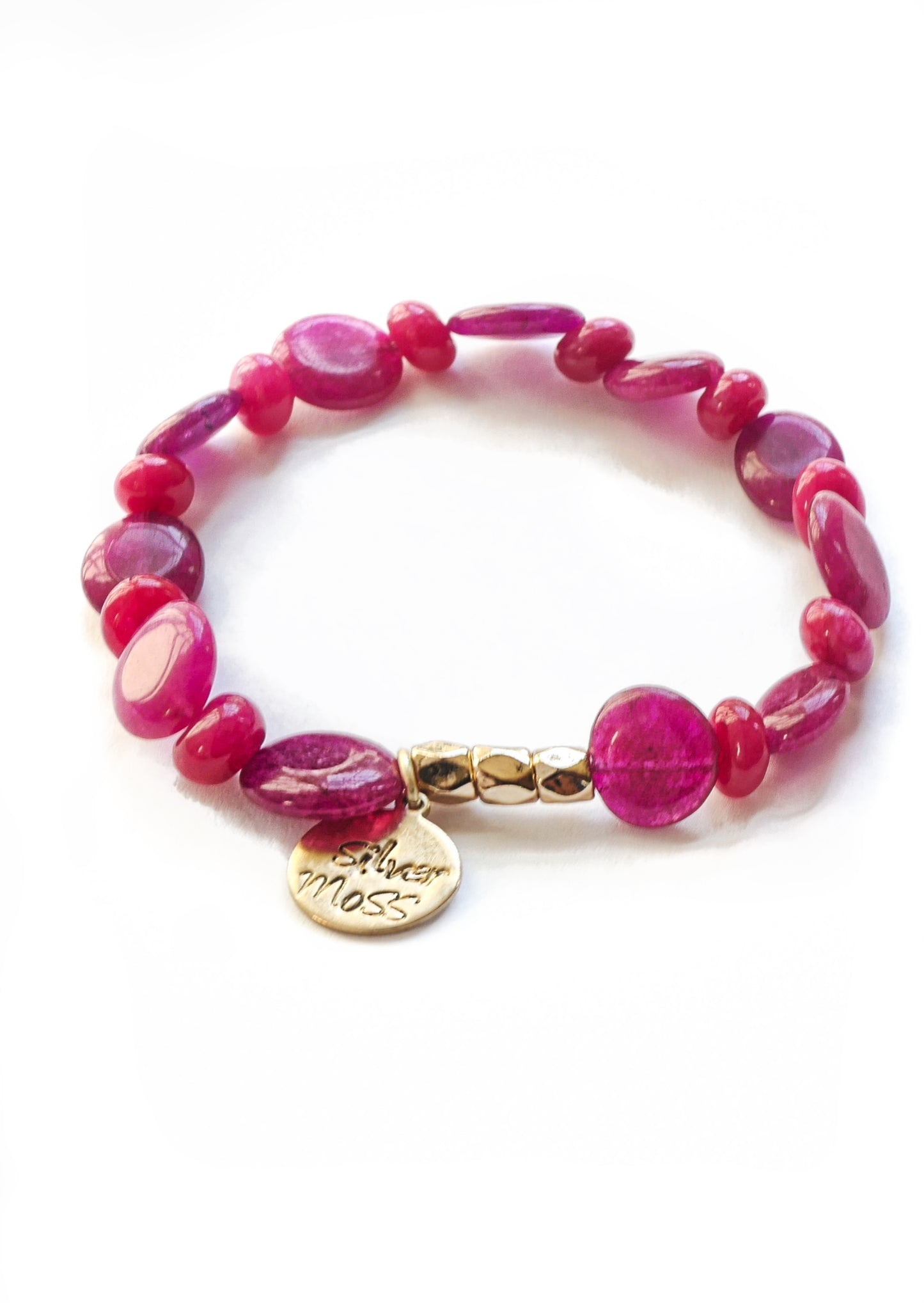 Framboise Drops Quartz Bracelet•Aria Collection