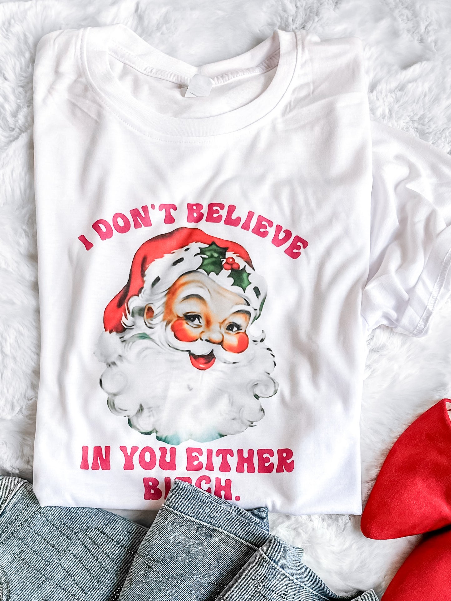 Naughty Santa Tee