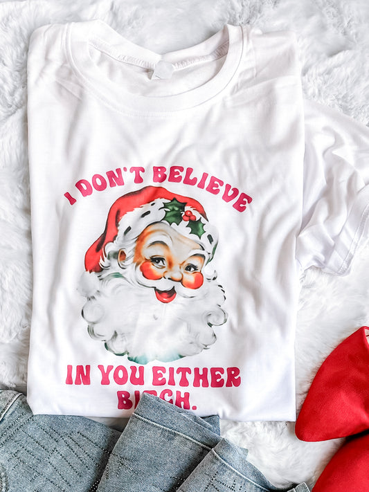 Naughty Santa Tee