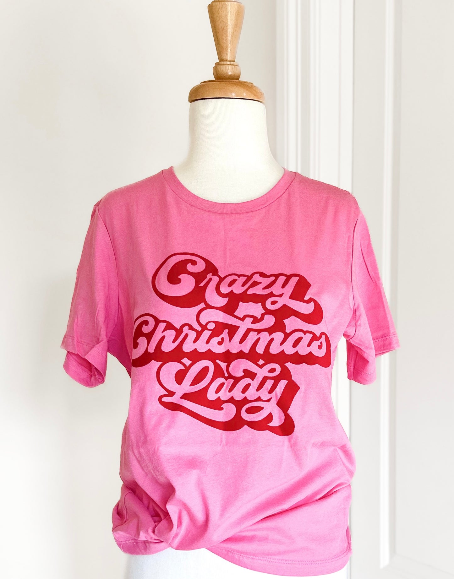 Crazy Christmas Lady Tee